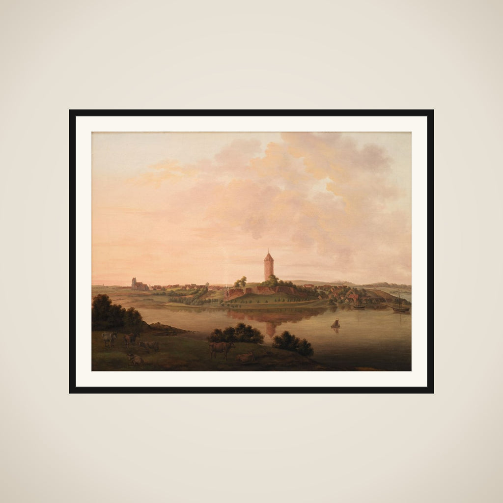 Prospekt af Vordingborg framed