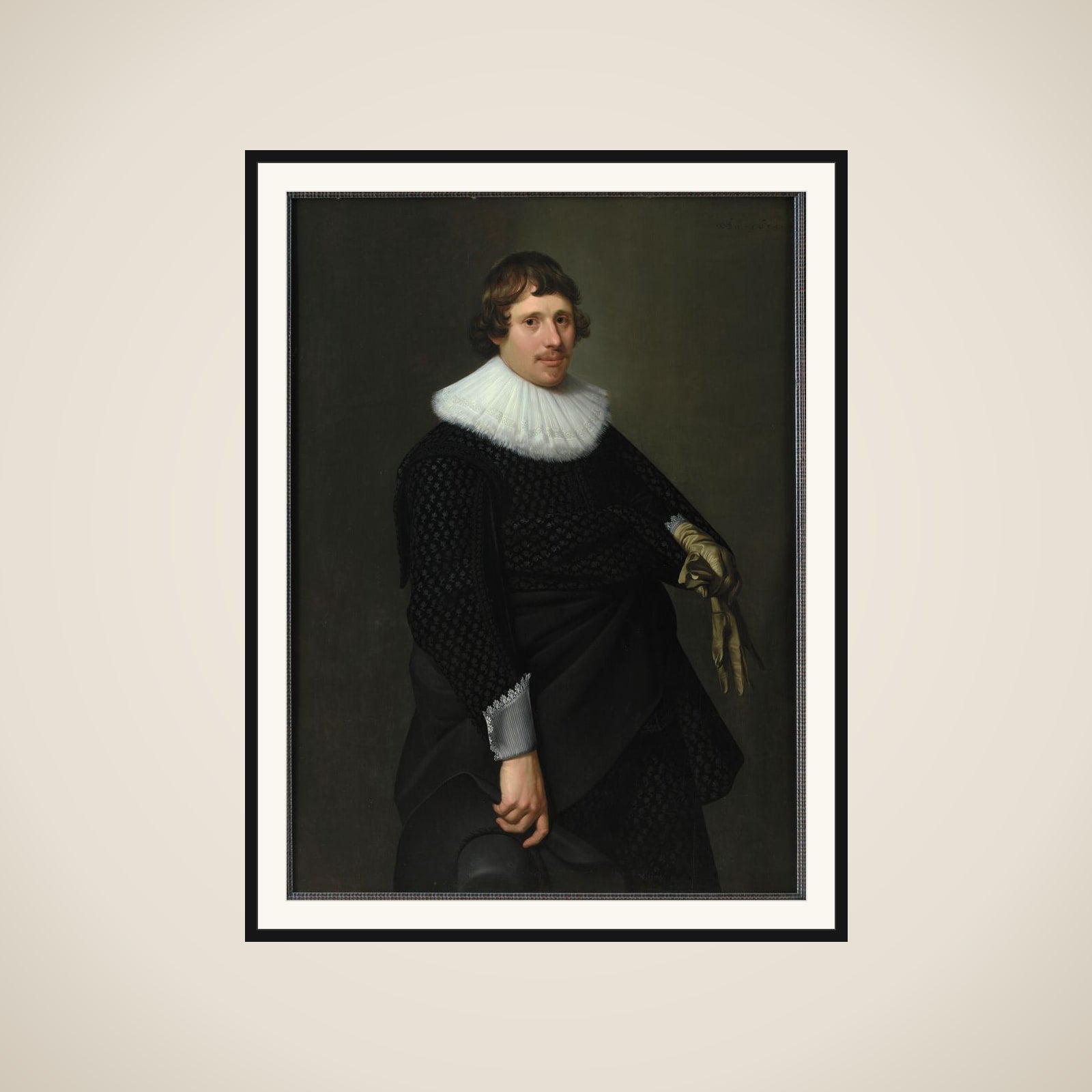 Mandsportræt framed