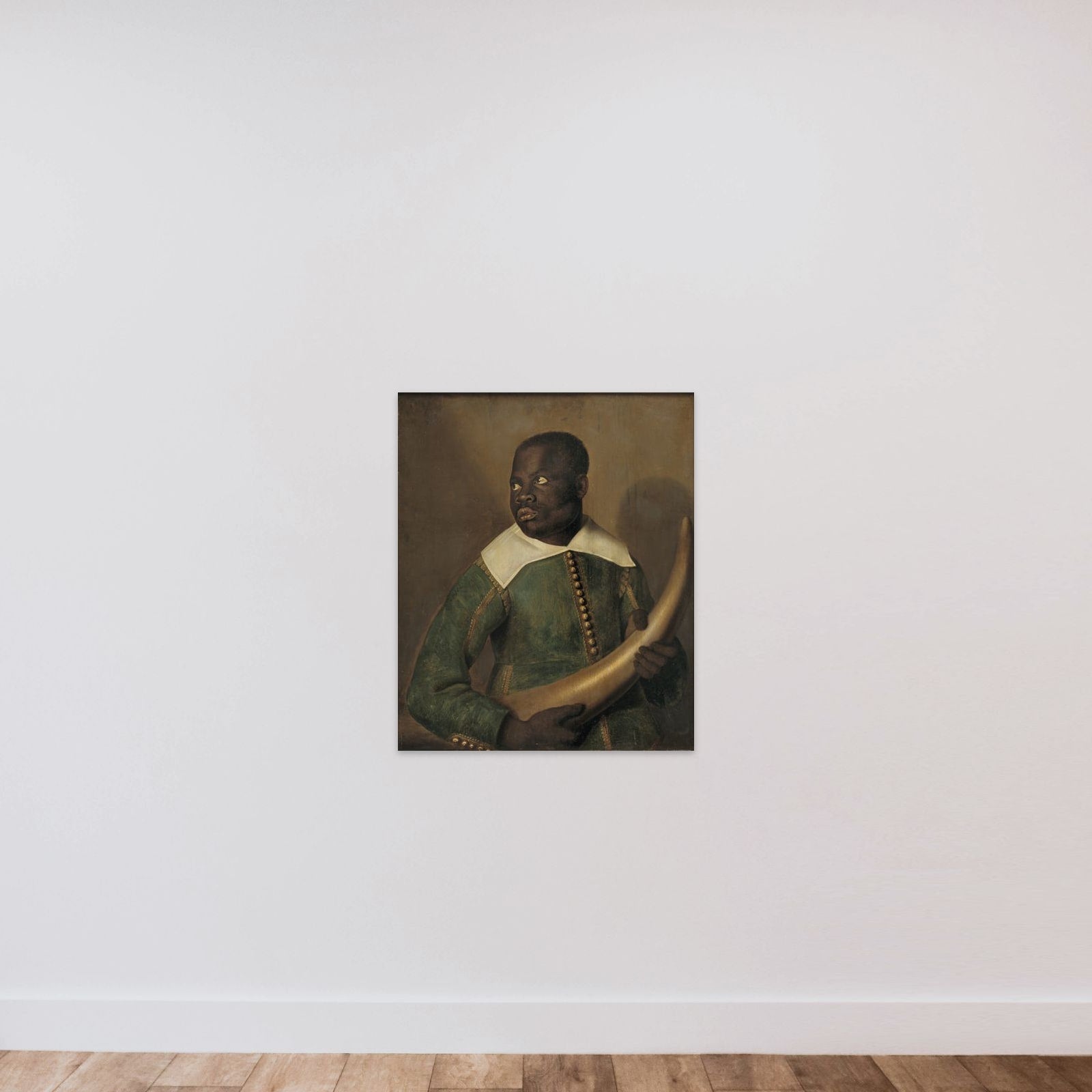 Pedro Sunda unframed — shown to scale