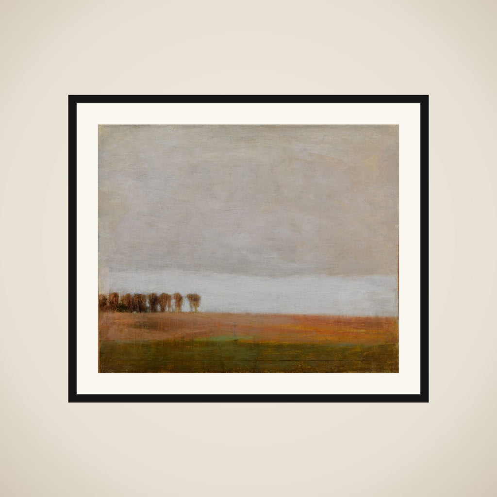 Parti fra Jægersborg Allé. Studie framed