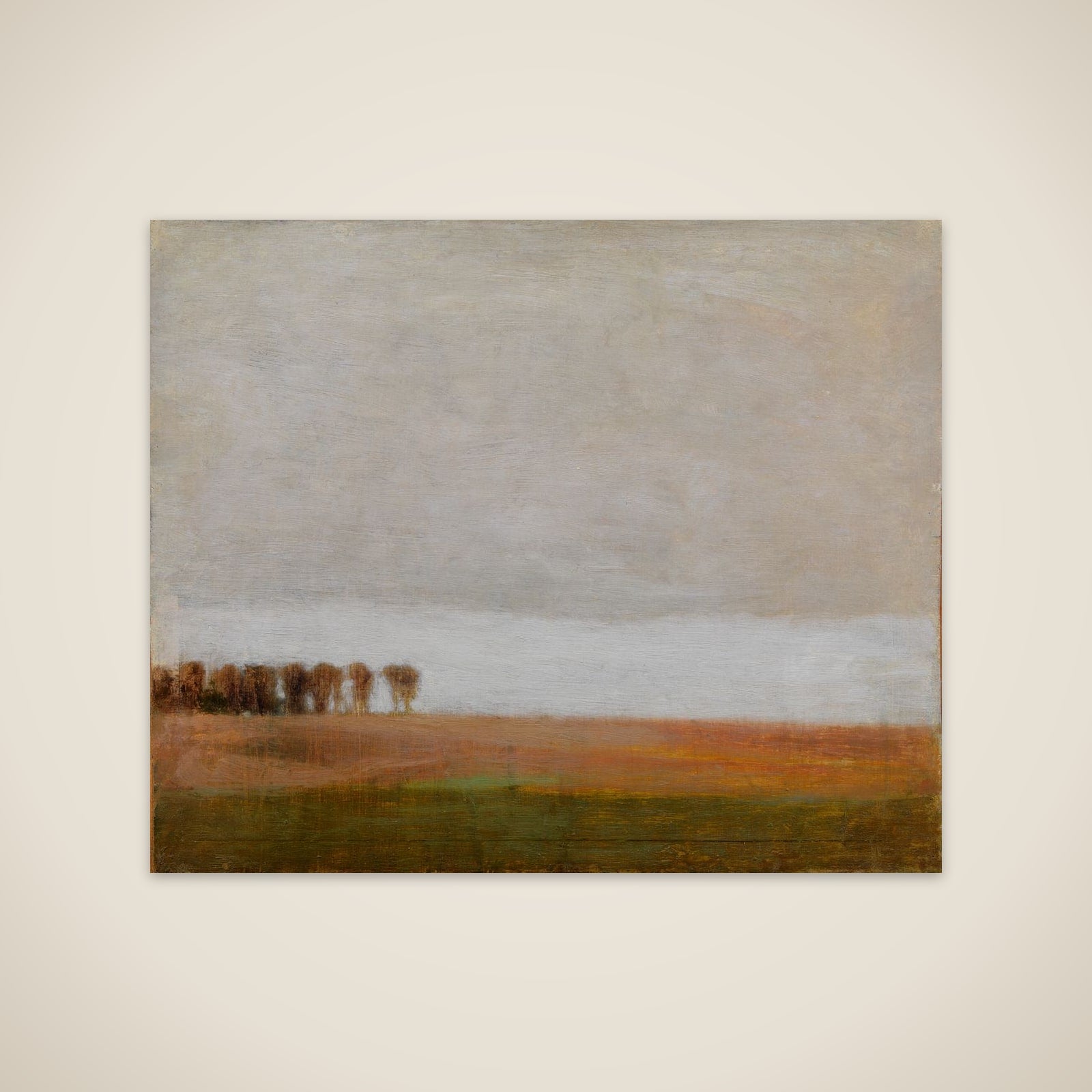 Parti fra Jægersborg Allé. Studie unframed print