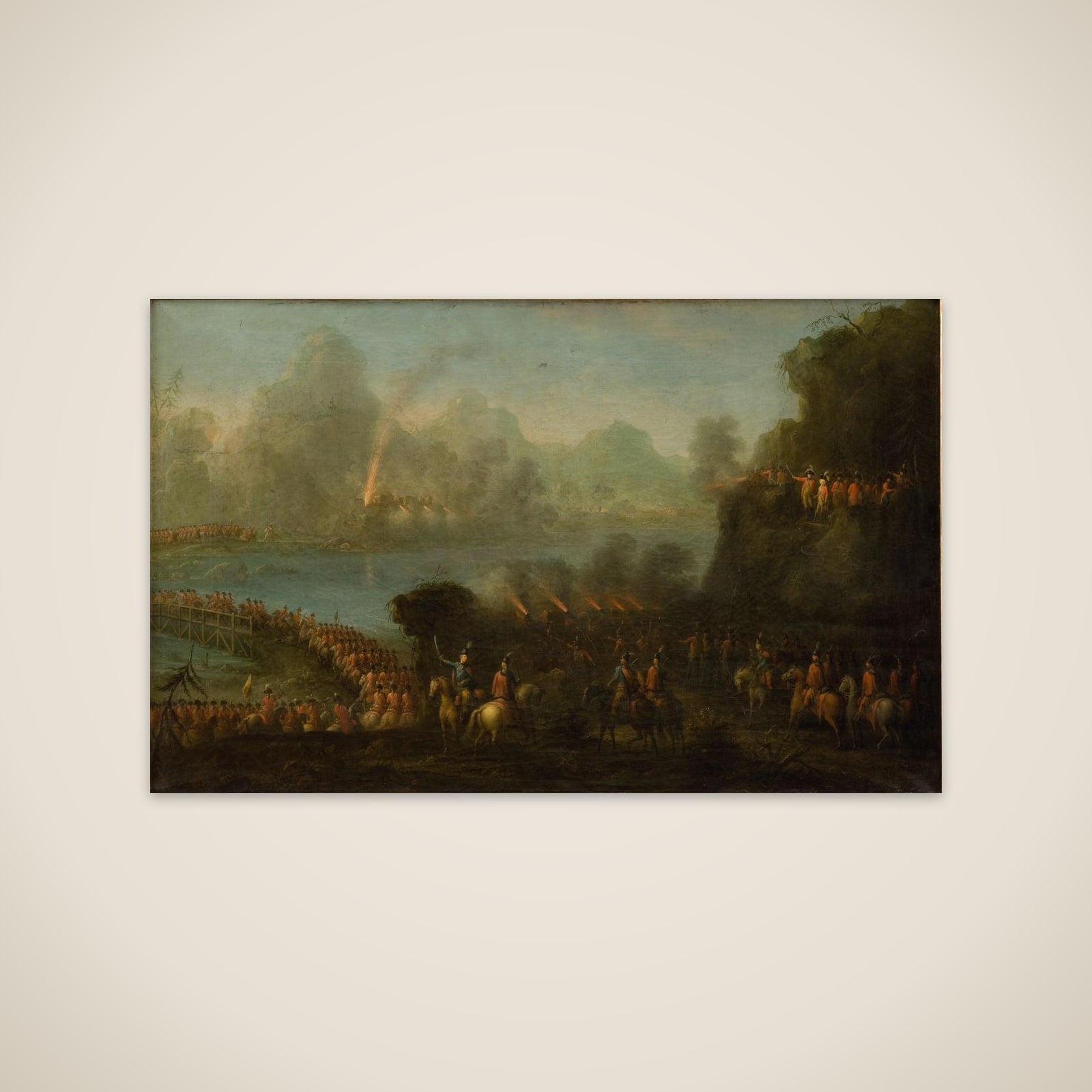 Affæren ved Quistrumbro unframed print