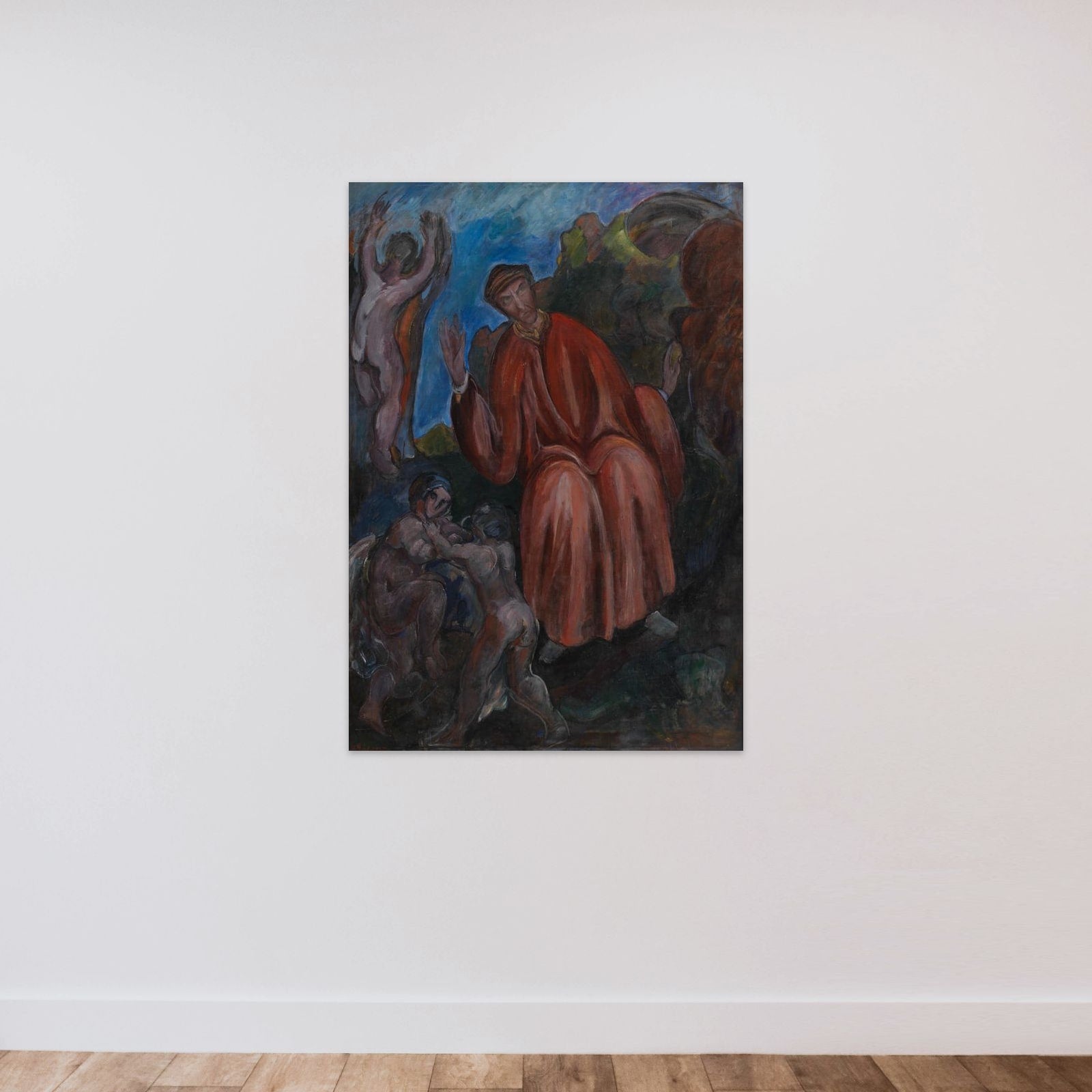 Dante. Profeter, Opus I unframed — shown to scale