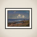 Strand ved Refsnæs framed