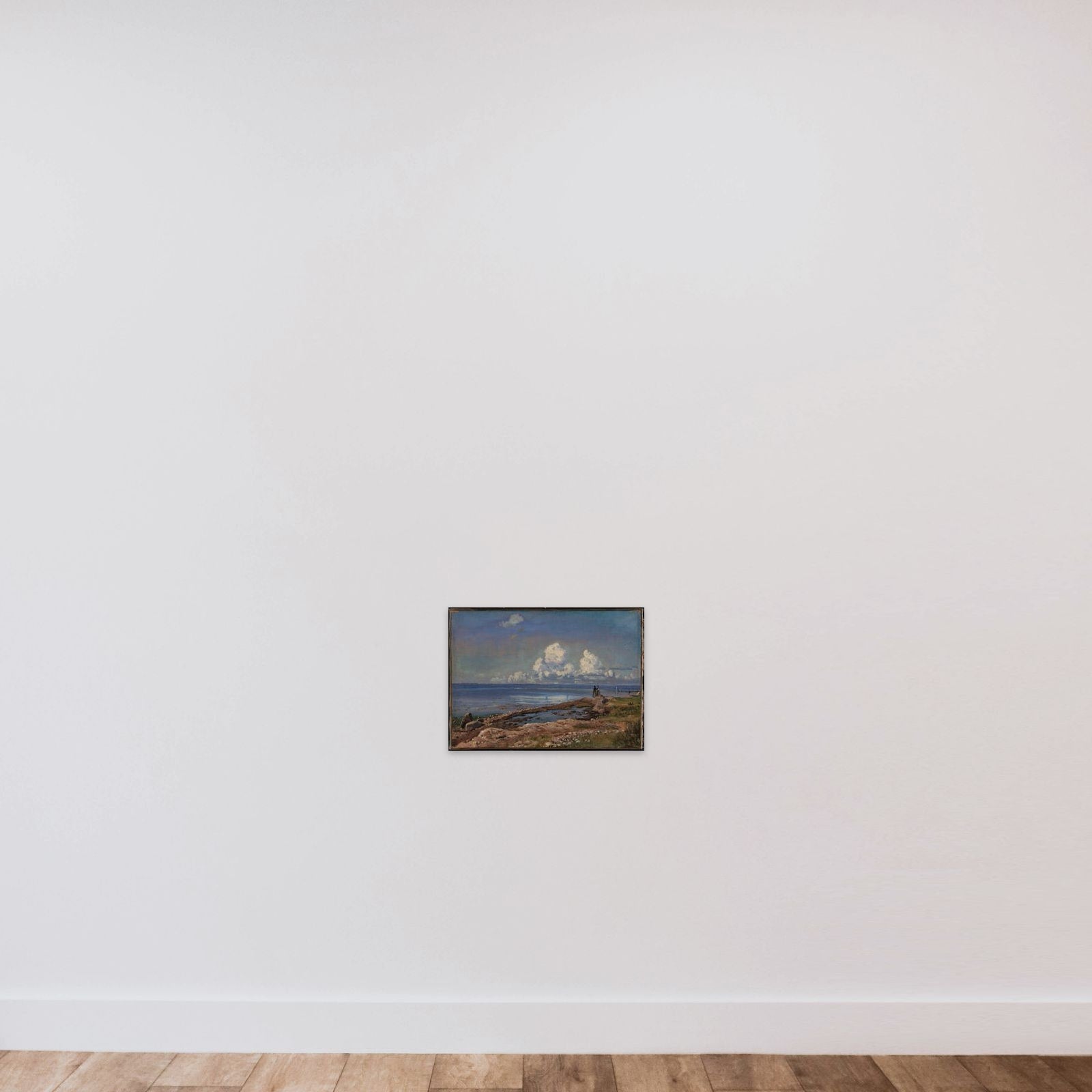 Strand ved Refsnæs unframed — shown to scale