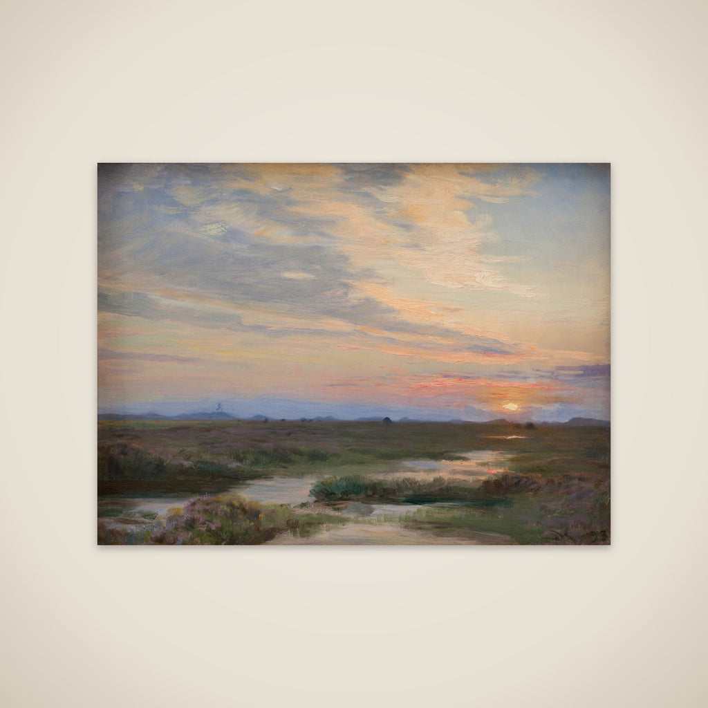 Aftenstemning fra Skagen unframed print