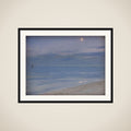Måneskin ved Skagen Strand framed