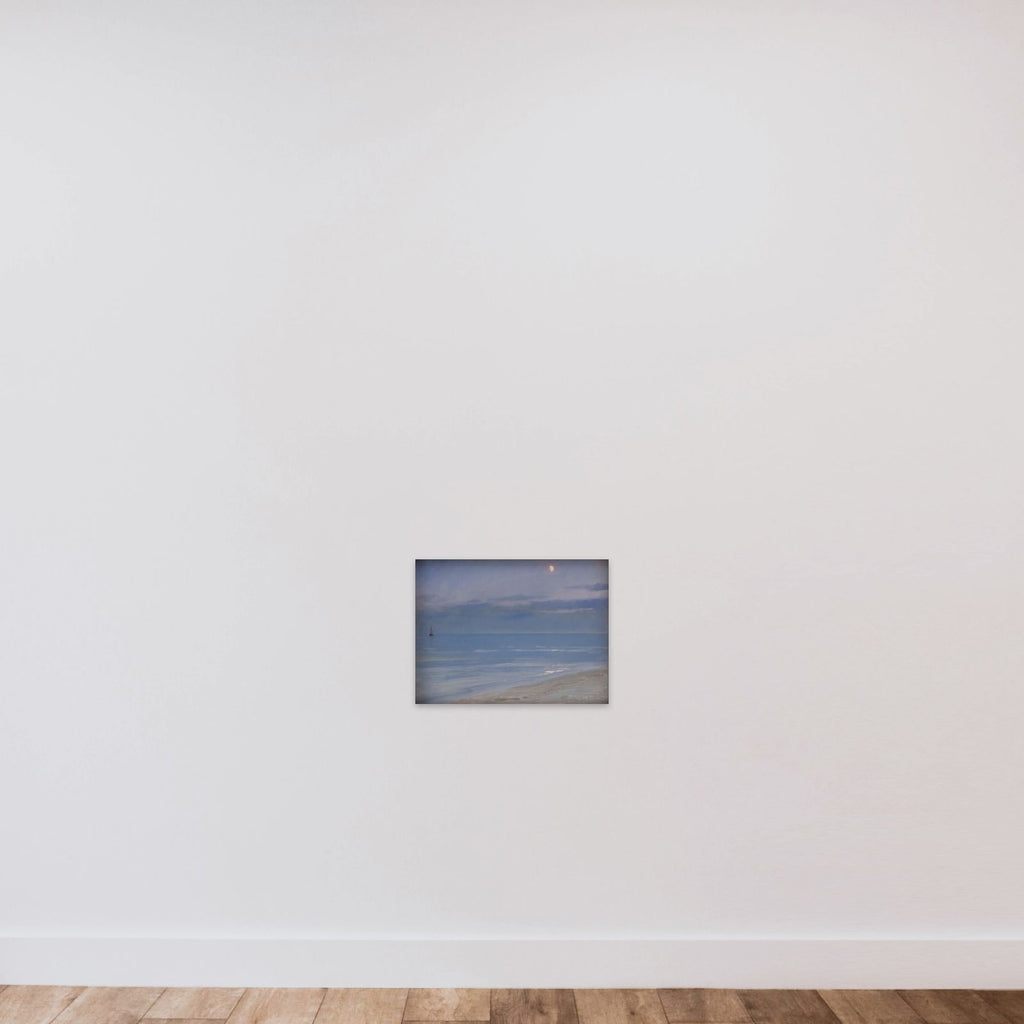 Måneskin ved Skagen Strand unframed — shown to scale