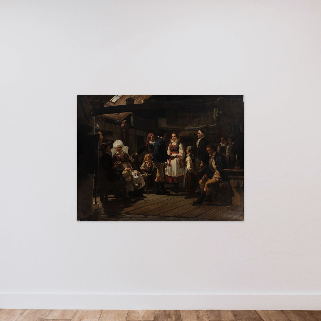 En trolovelse i Herrestad i Skåne unframed — shown to scale