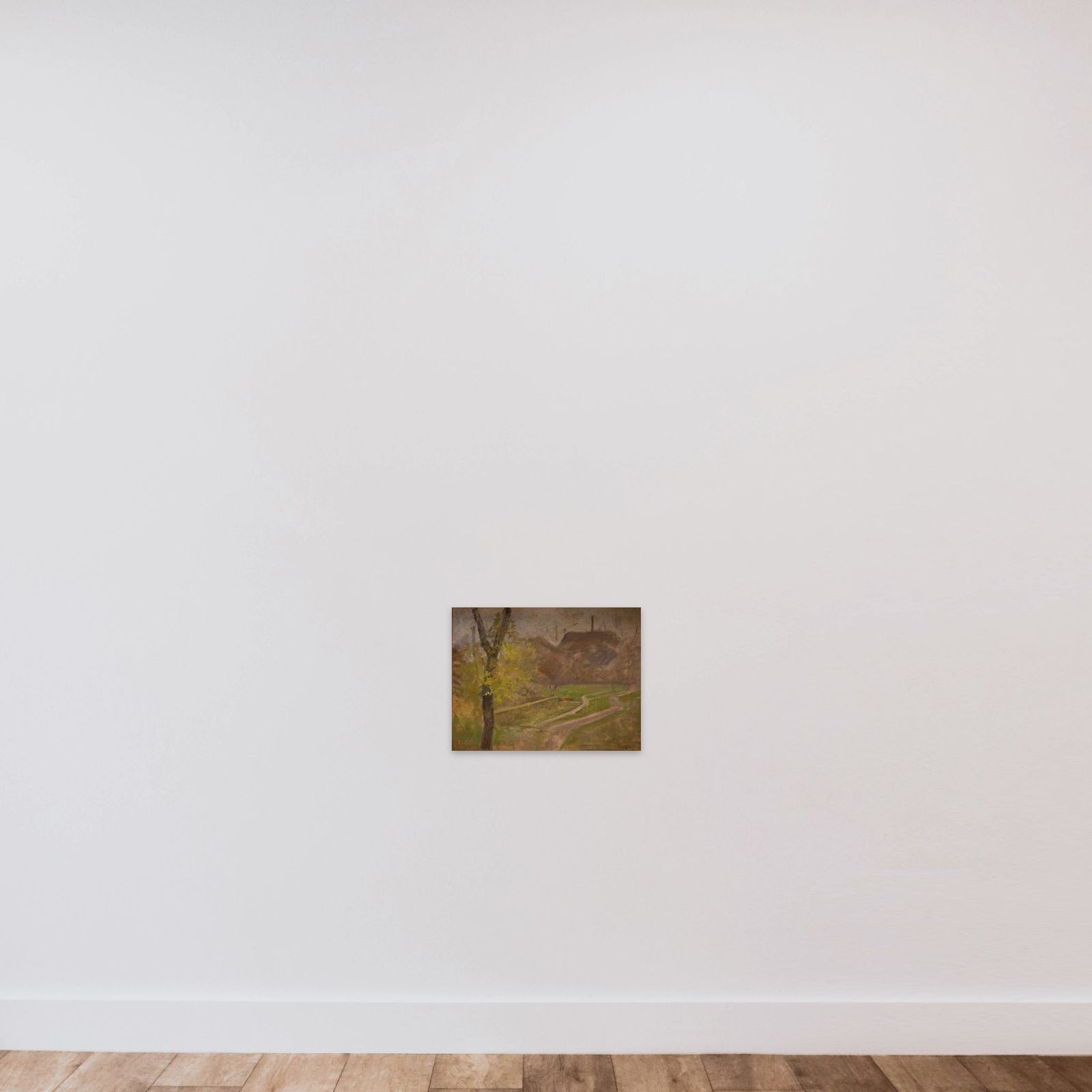 De døvstummes have. Paris unframed — shown to scale