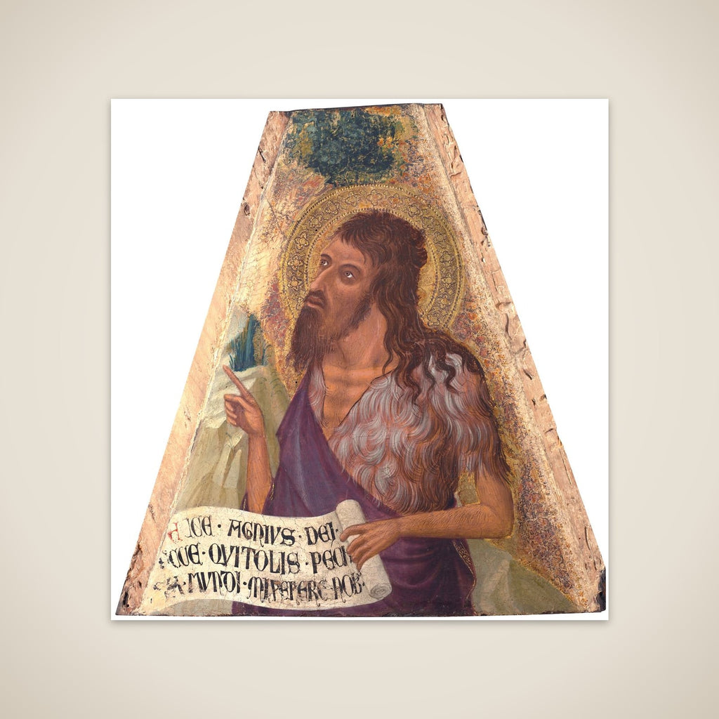 Johannes Døberen unframed print