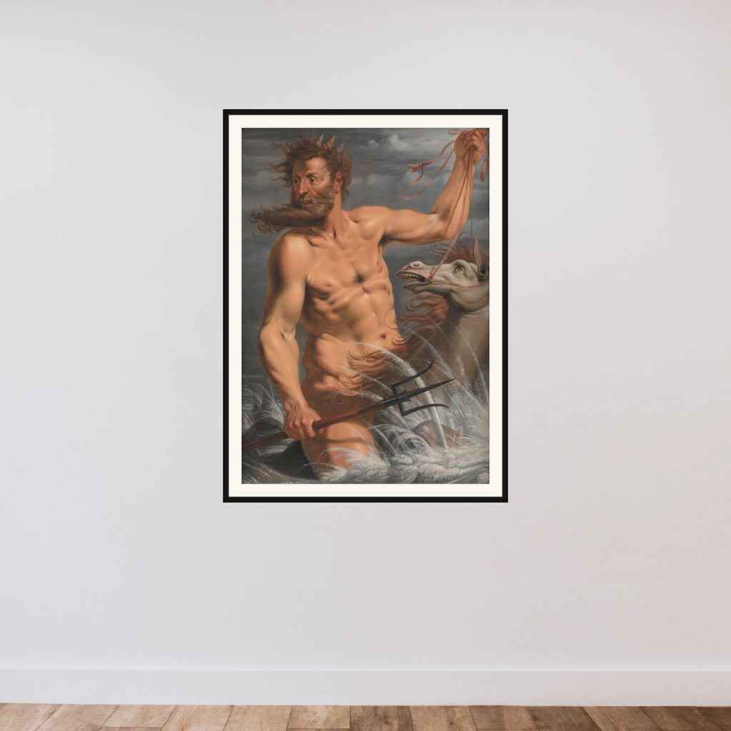 Neptun framed — shown to scale