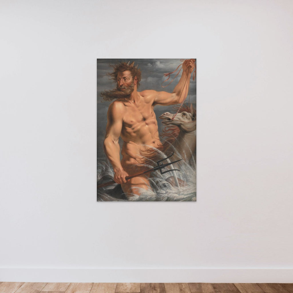 Neptun unframed — shown to scale