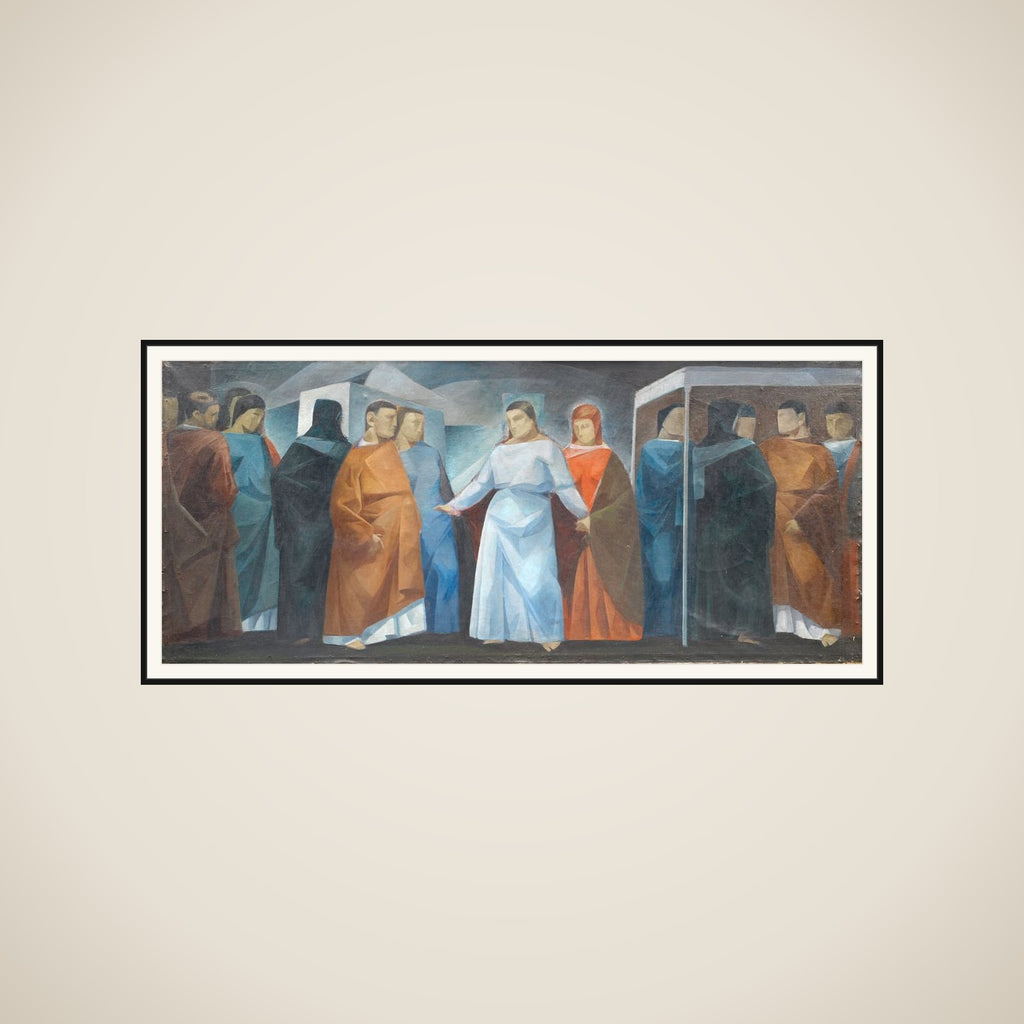 Det himmelske bryllup. Emmanuel Sweborg: Amore Conjugiali framed