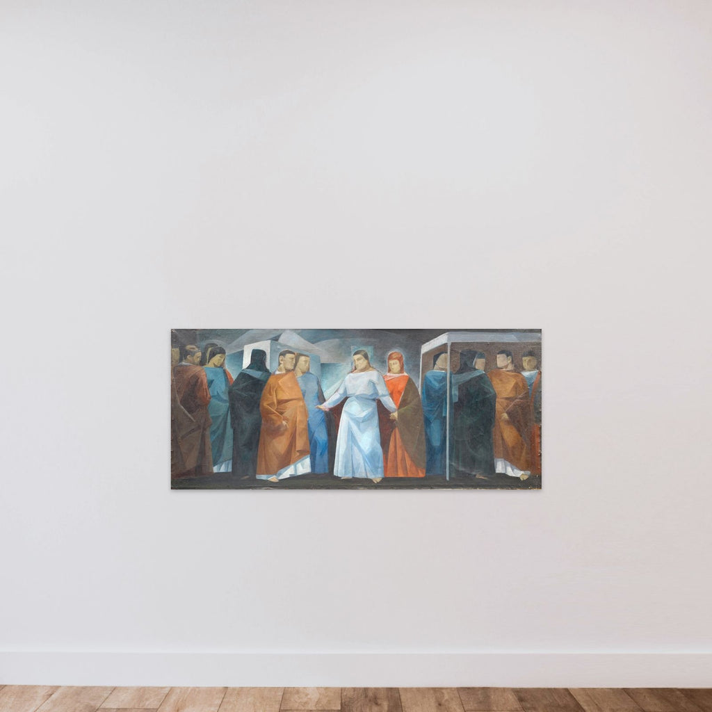 Det himmelske bryllup. Emmanuel Sweborg: Amore Conjugiali unframed — shown to scale