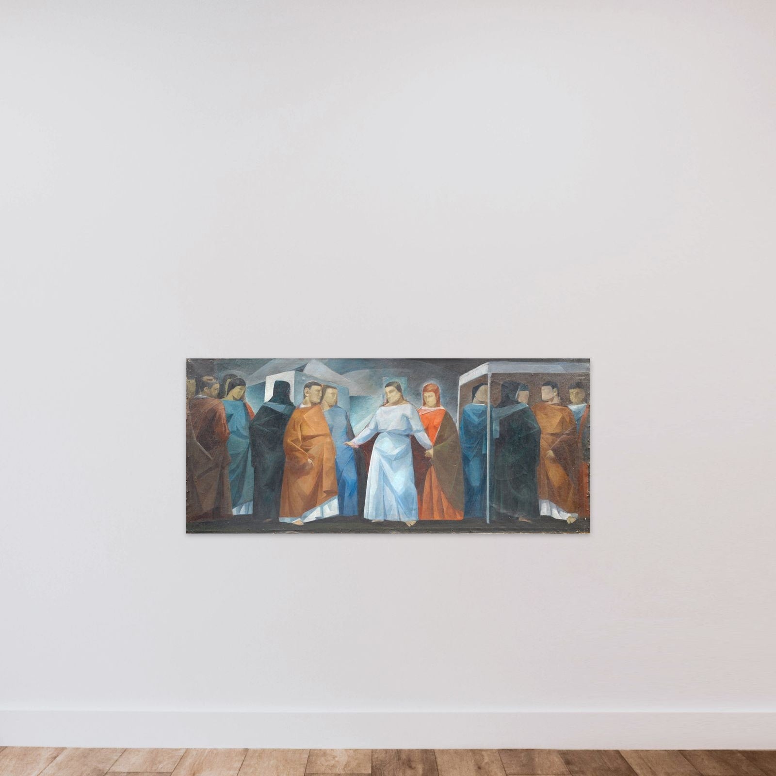 Det himmelske bryllup. Emmanuel Sweborg: Amore Conjugiali unframed — shown to scale