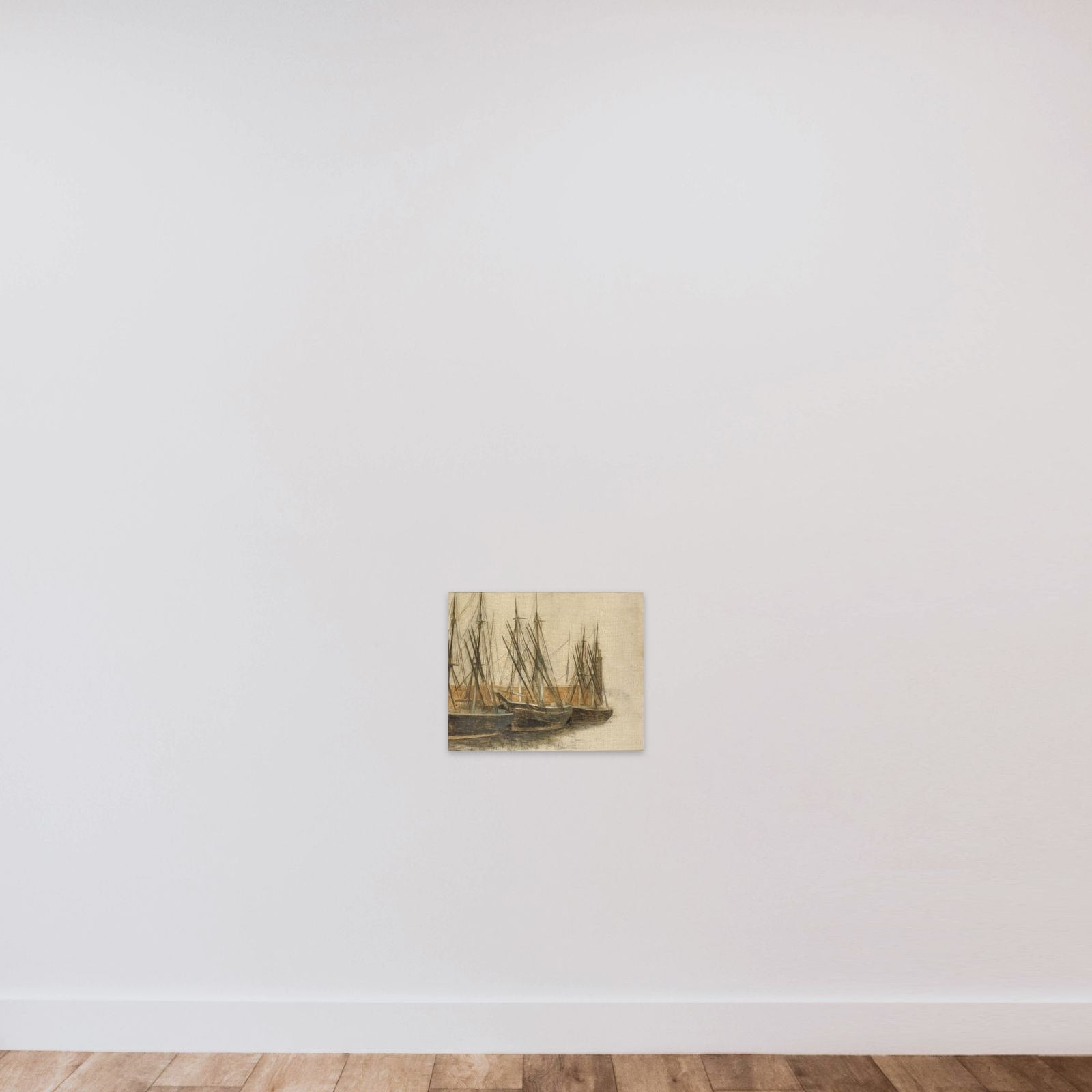 Fra Christianshavns Kanal unframed — shown to scale