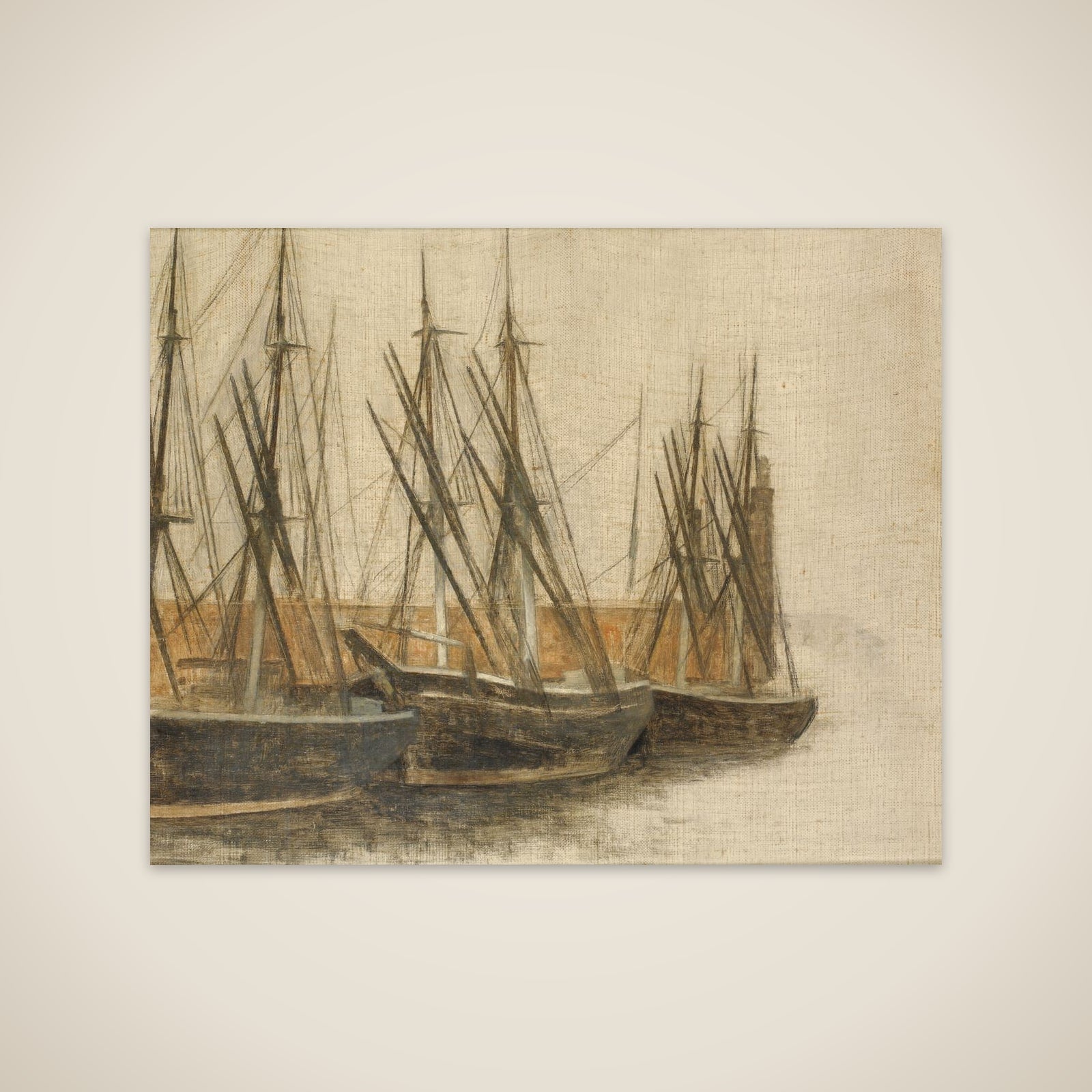 Fra Christianshavns Kanal unframed print