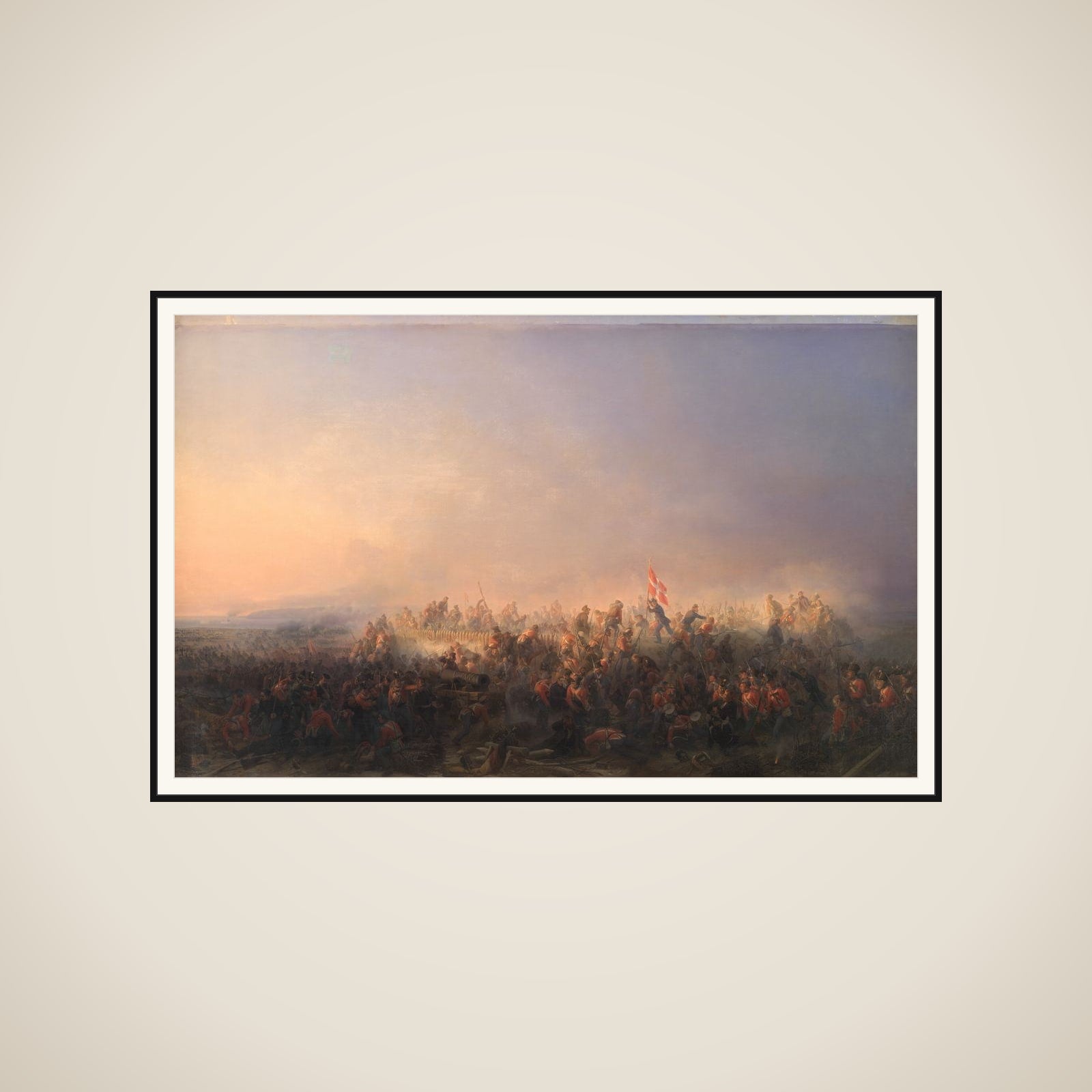 Slaget ved Fredericia den 6. juli 1849 framed