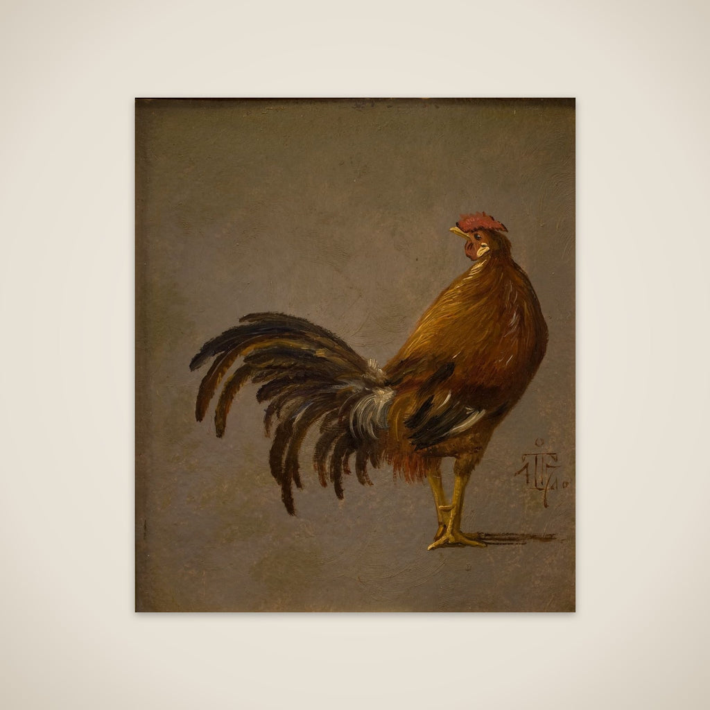En hane unframed print
