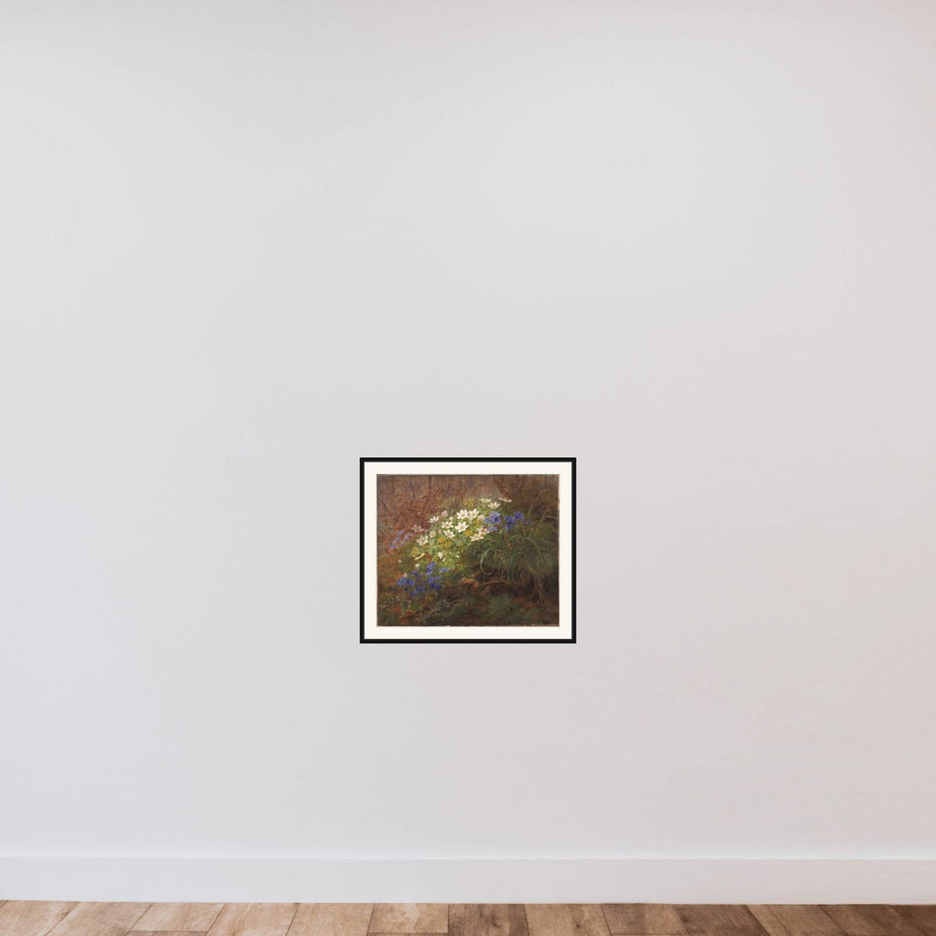Anemoner framed — shown to scale