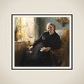 Portræt af Cecilie Trier, f. Melchior framed