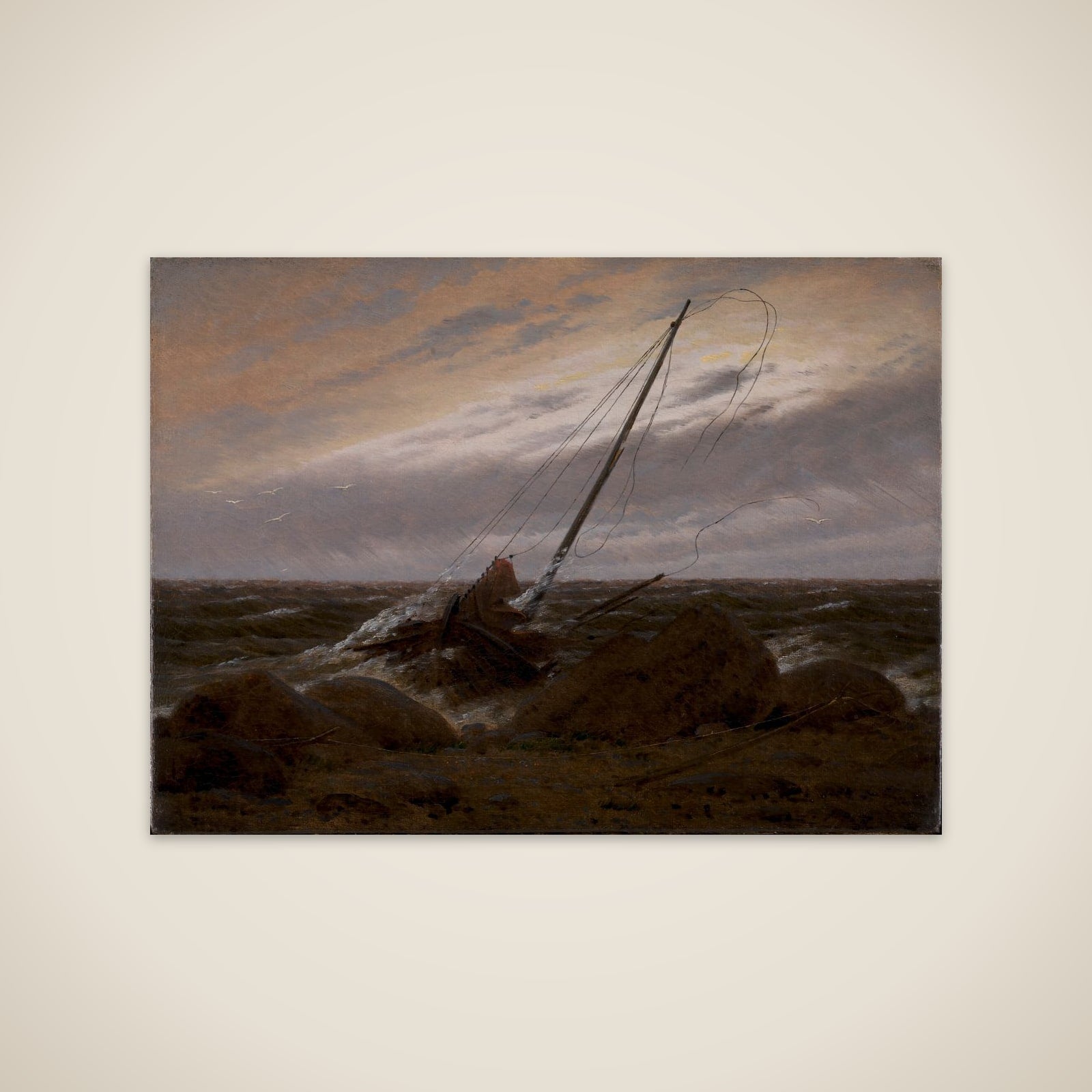 Efter stormen unframed print