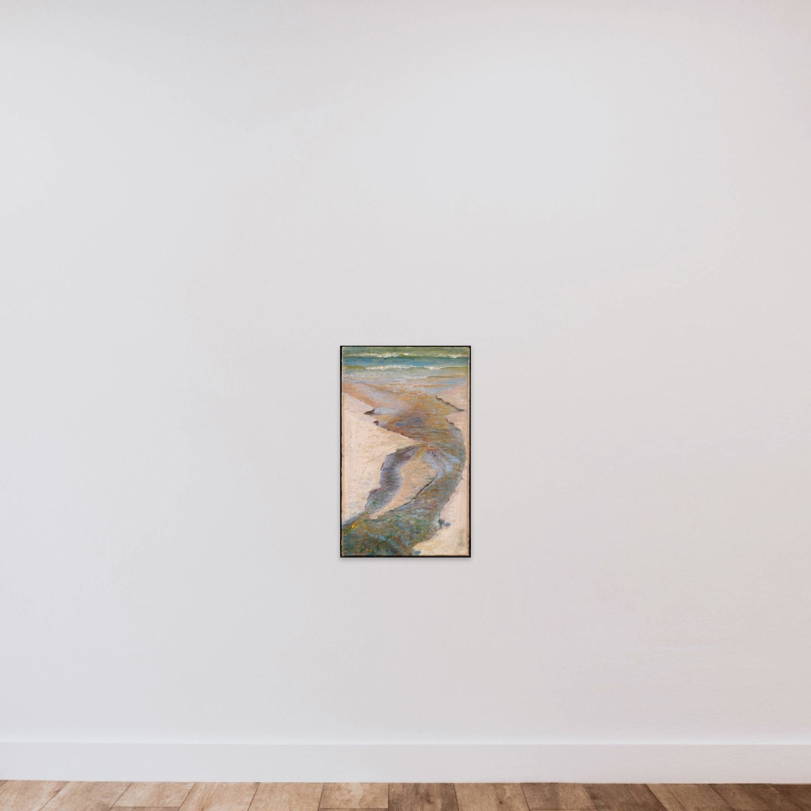 Åens udløb unframed — shown to scale