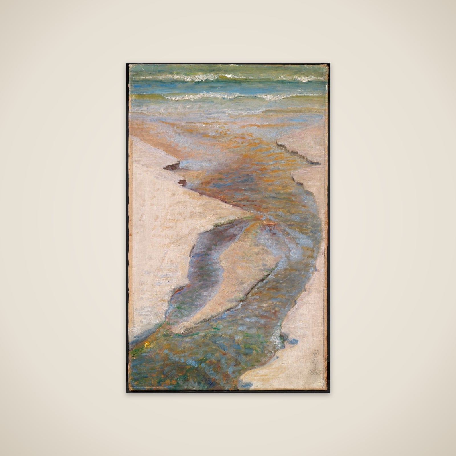 Åens udløb unframed print