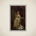 Charlotte Sofie af Mecklenburg-Strelitz. Kong Georg III's gemalinde framed