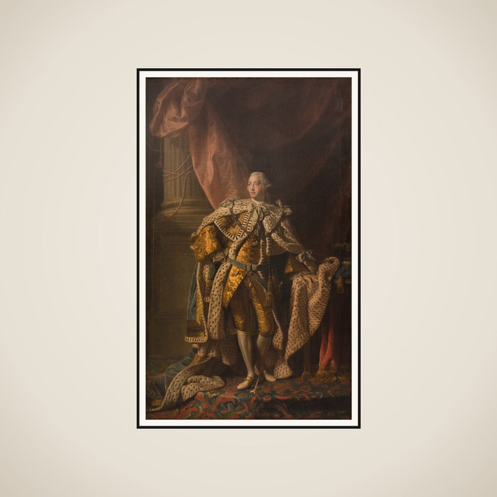 Georg III af England framed