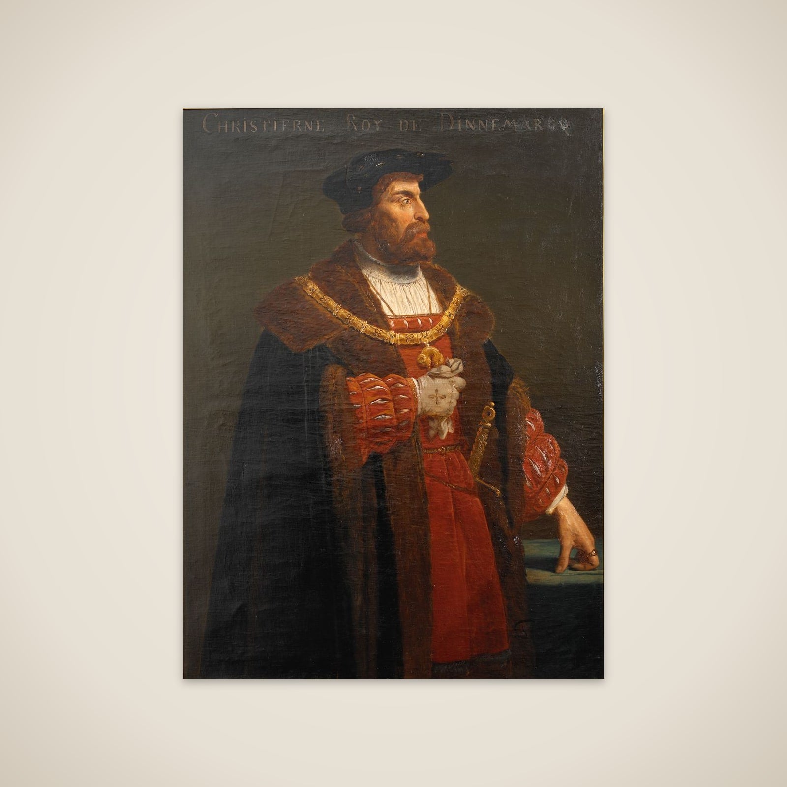 Christian II unframed print