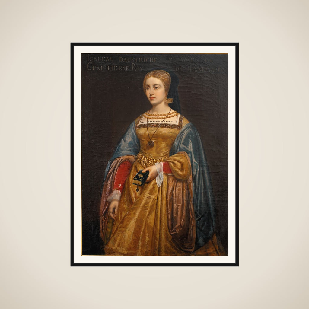 Elisabeth, Christian II's dronning framed