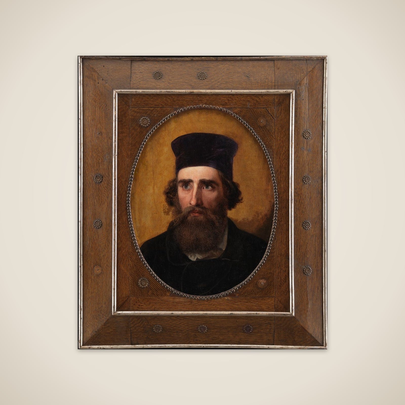 Portræt af maleren Thorald Læssøe (1816-1878) unframed print