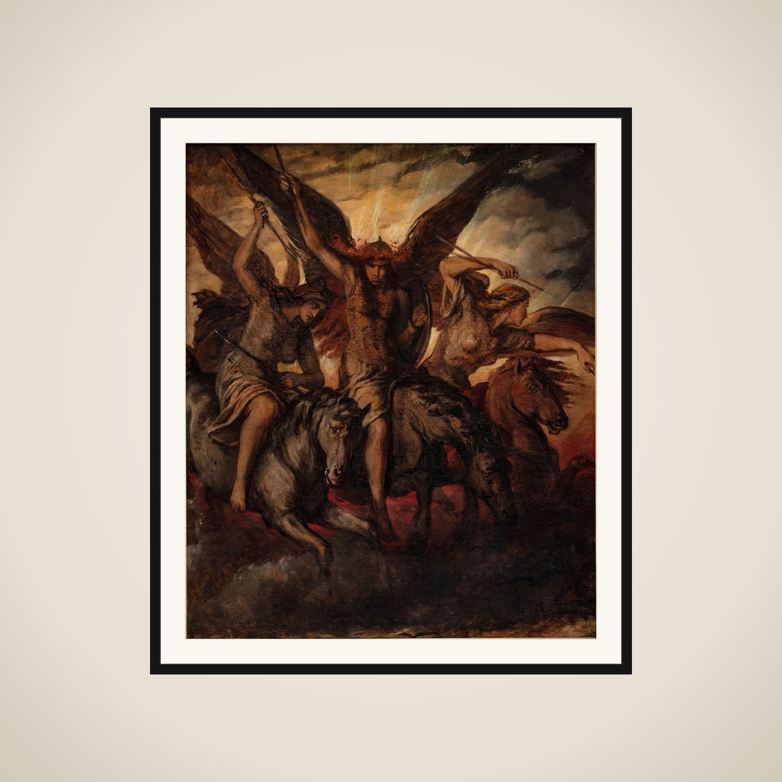 Valkyrier framed