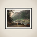 Tistedalen ved Frederikshald i Norge framed