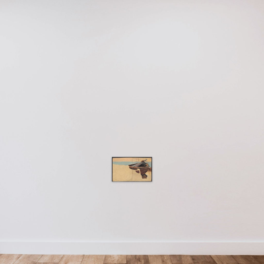 Uden titel unframed — shown to scale