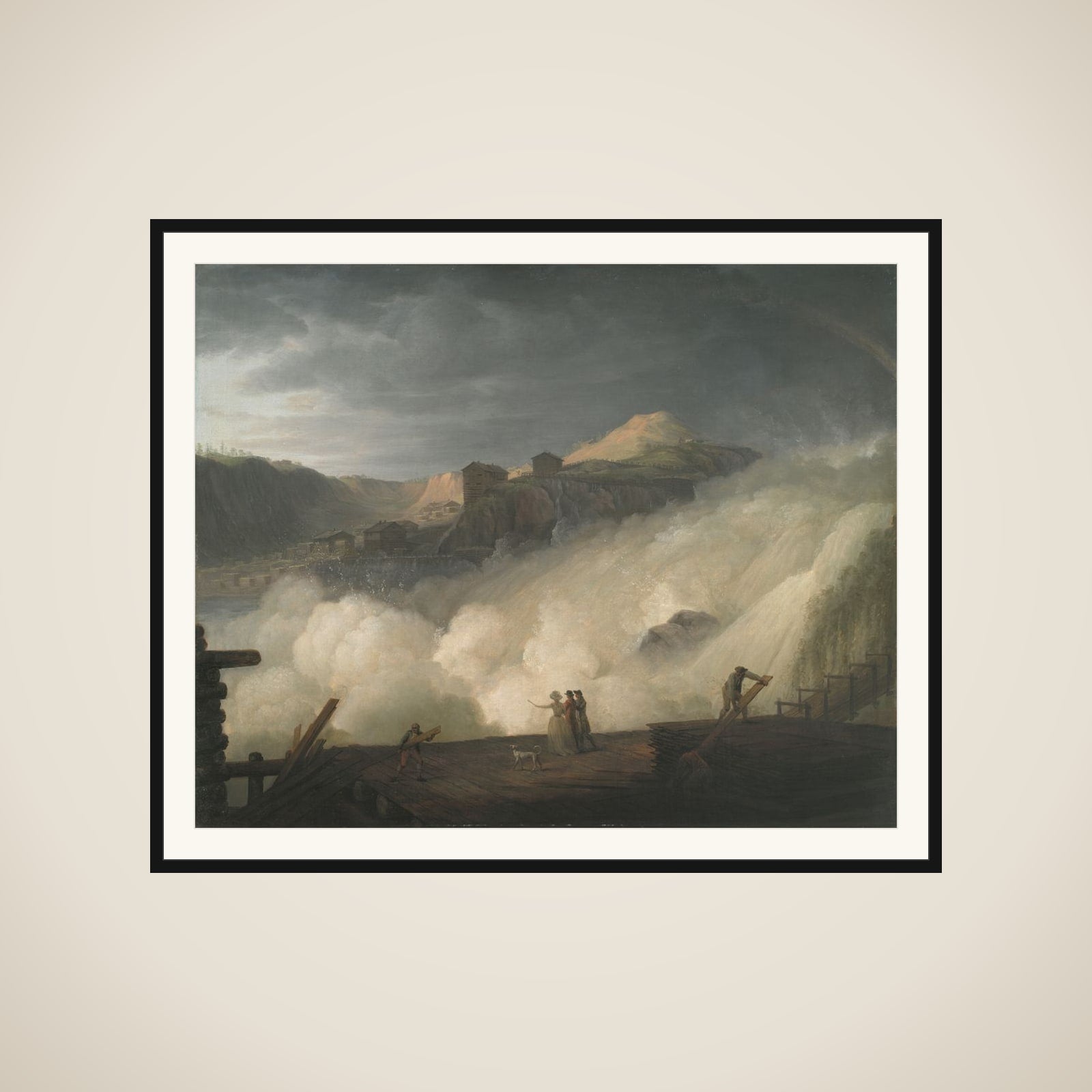 Sarpfossen i Norge framed