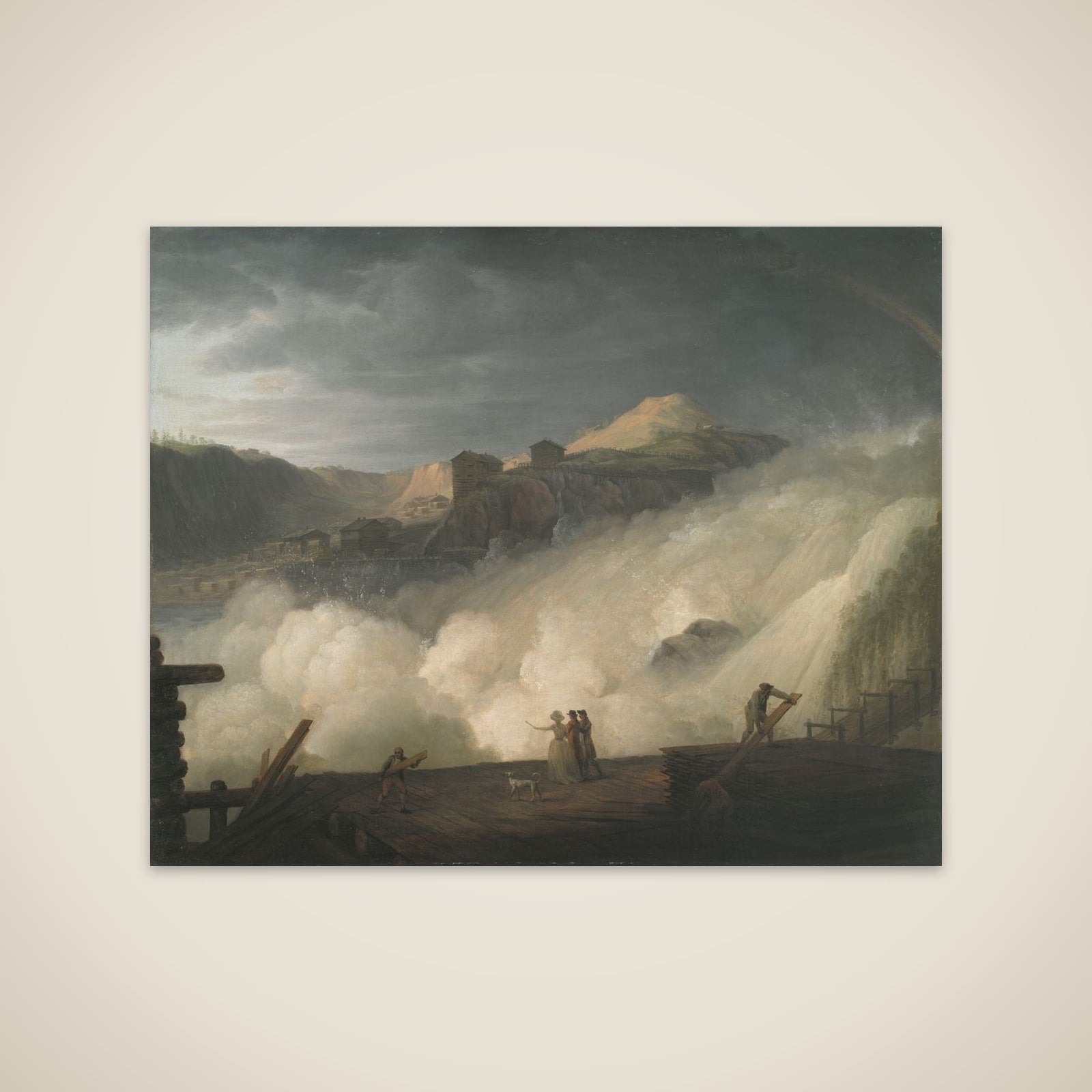 Sarpfossen i Norge unframed print