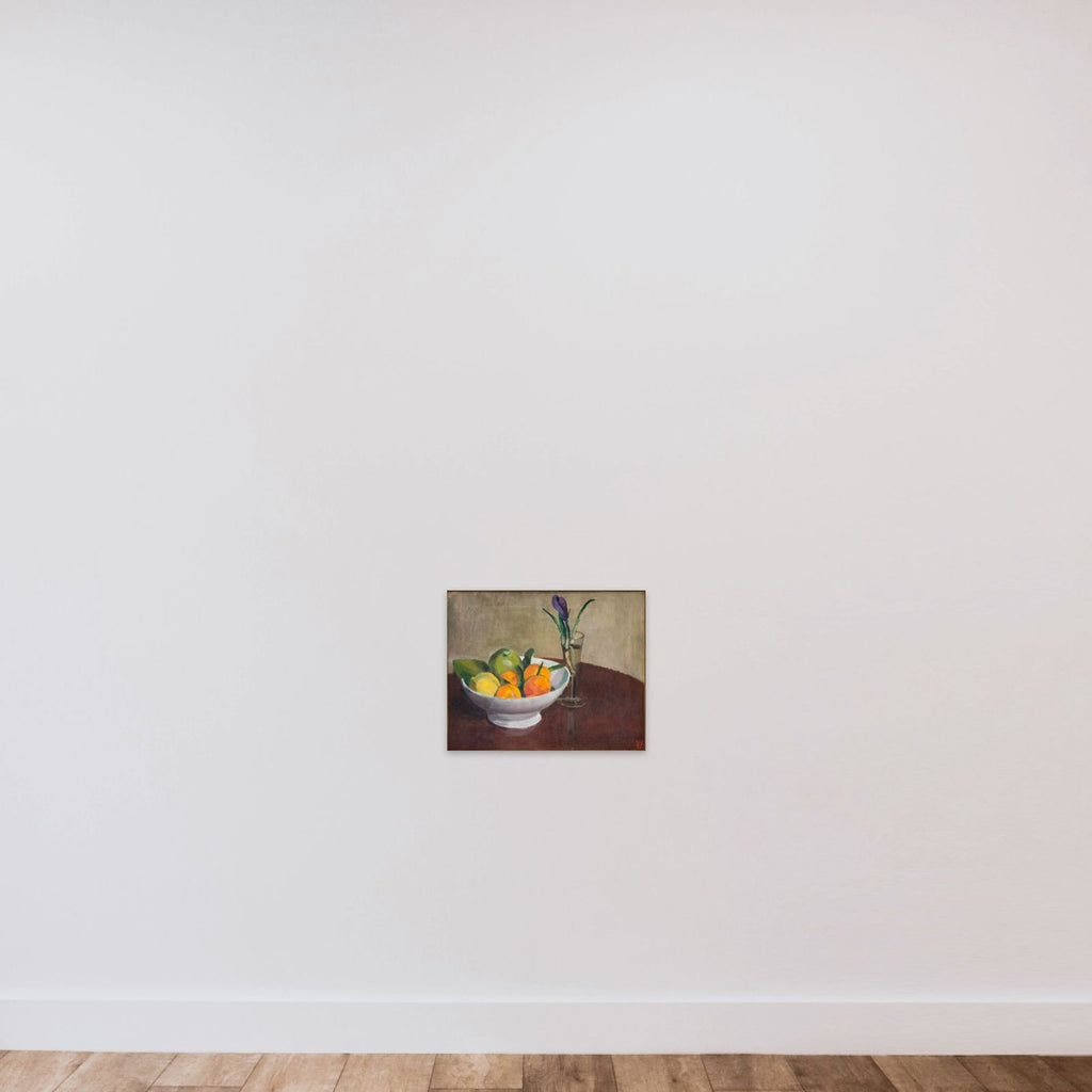 Nature morte unframed — shown to scale