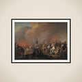 Udfaldet på Amager 1658 under Svenskekrigen 1657-60 framed