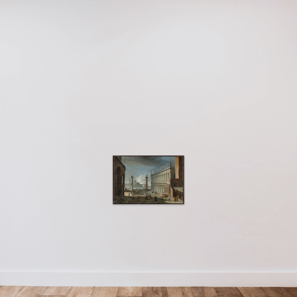 Piazettaen i Venezia unframed — shown to scale