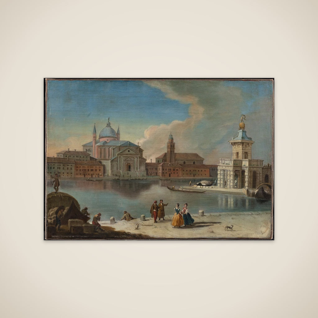 La Dogana i Venezia unframed print