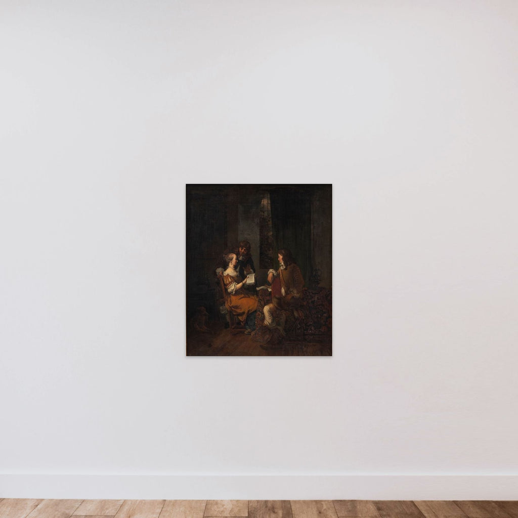 Musiktimen unframed — shown to scale