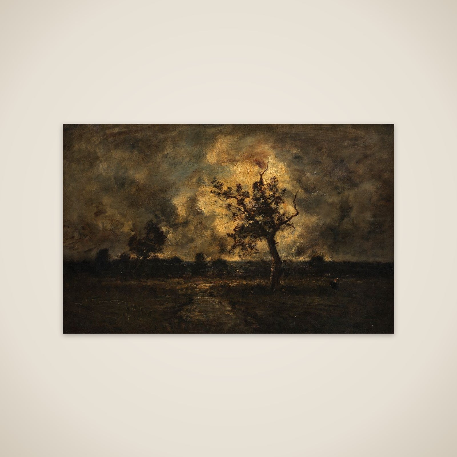Uvejrsstemning unframed print