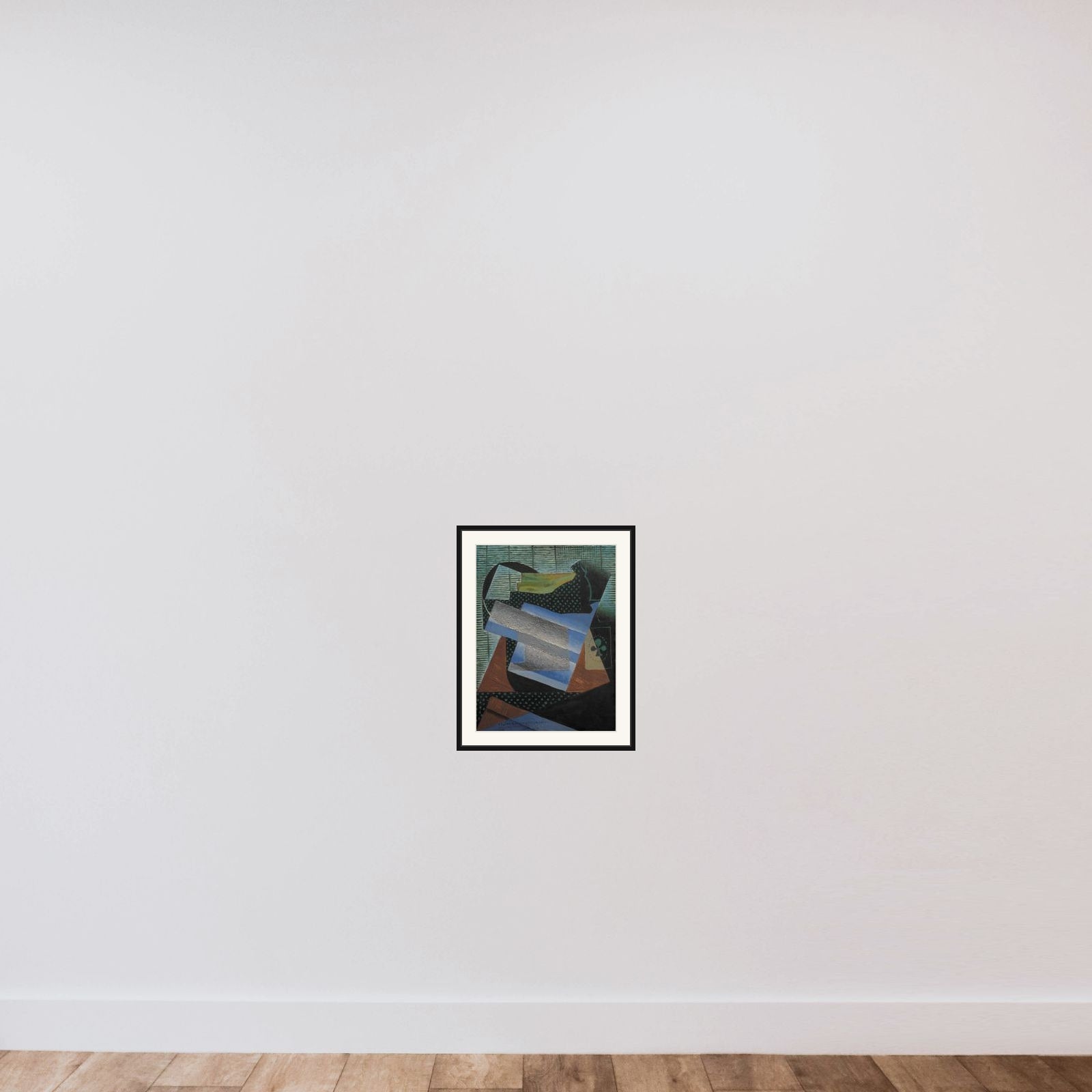 Opstilling framed — shown to scale