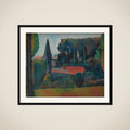 Kirken ved Carrières-sur-Seine framed