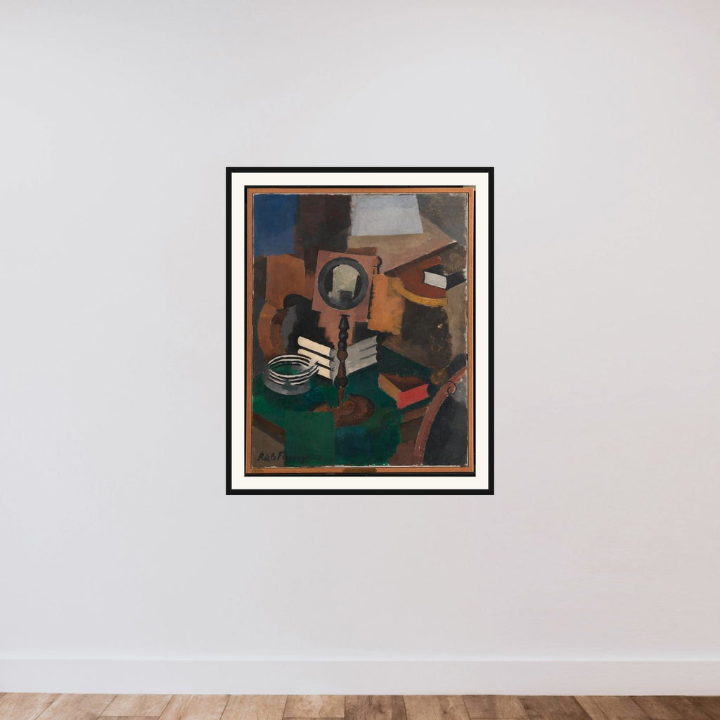 Opstilling framed — shown to scale