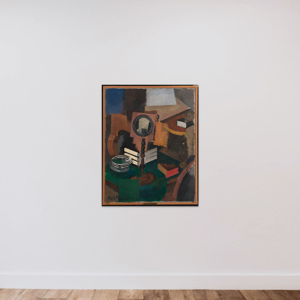Opstilling unframed — shown to scale