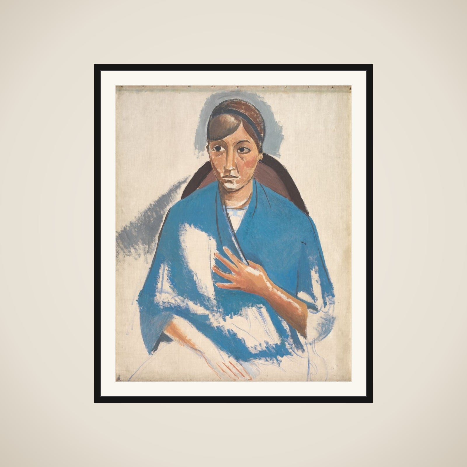 Italienerinden framed